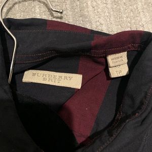 Burberry Tops - Burberry check collared shirt - women’s size xs Burberry Tops - Burberry check collared shirt - women’s size xs